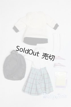 画像2: #Licca/OF:#アオハルカーデ ウェア/ファッションドール　衣装 A-25-09-17-037-NY-ZA