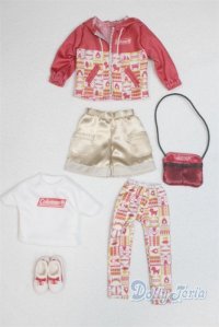 リカちゃん/OF:ＬＷ－１１　わくわくアウトドアコーデ/ファッションドール　衣装 A-25-09-17-038-NY-ZA