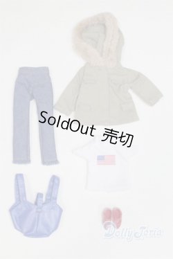 画像1: リカちゃん/OF:ＬＷ－１７　リカビジュードレスセット　ストリートウォーク/BJD　球体関節人形 A-25-09-17-034-NY-ZA