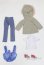 画像2: リカちゃん/OF:ＬＷ－１７　リカビジュードレスセット　ストリートウォーク/BJD　球体関節人形 A-25-09-17-134-NY-ZA (2)