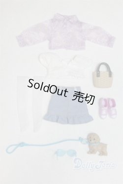 画像1: リカちゃん/OF:エクステリカちゃんドレスセット ワンちゃんとおさんぽ/ファッションドール 衣装 A-25-09-17-035-NY-ZA