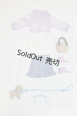画像2: リカちゃん/OF:エクステリカちゃんドレスセット ワンちゃんとおさんぽ/ファッションドール 衣装 A-25-09-17-035-NY-ZA