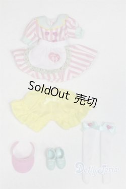 画像1: リカちゃん/OF:ＬＷ－０９　ハッピーてんいんさんドレス/ファッションドール　衣装 A-25-09-17-033-NY-ZA