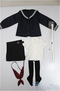 SDM＆MSD/OF:DOLK SELECT ブルーセーラー服セット/1/4　40ｃｍ　BJD　MJD　衣装　ドール用 A-25-09-17-121-NY-ZA