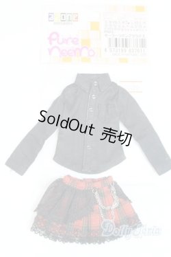 画像1: azoneピュアニーモ/OF:23cmサイズドール セーラーリボンブラウスII/0 A-25-09-24-007-NY-ZA
