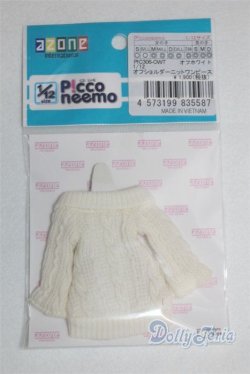 画像1: AZONE/OF:オフショルダーニットワンピース/0 A-25-10-01-056-NY-ZA