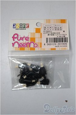 画像1: AZONE/ピュアニーモS男の子用　黒手袋風ハンドパーツセット/0 A-25-10-01-290-NY-ZA