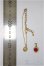 画像2: SD/OF:ネックレス/1/3　60ｃｍ　BJD　MJD　衣装　ドール用 A-25-10-01-166-NY-ZA (2)
