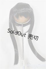 8-9inch/ふにゃほわ様製ウィッグ/インチ　BJD　MJD　ドール用 A-25-10-08-110-NY-ZA