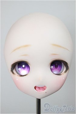 画像1: DDH-01/天使ねるね様製 カスタムヘッド・開口あり/BJD　球体関節人形 A-25-10-08-105-NY-ZA