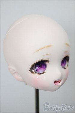 画像2: DDH-01/天使ねるね様製 カスタムヘッド・開口あり/BJD　球体関節人形 A-25-10-08-105-NY-ZA