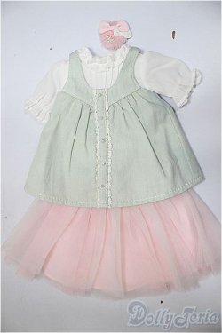 画像1: MDD/OF:デニム×チュールラブリーチュニック・ミニ/0 A-25-10-08-124-NY-ZA
