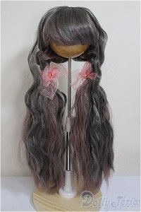 8-9inch/ウィッグ　みさんとるーぷ 様製/インチ　BJD　MJD　ドール用 A-25-10-08-192-NY-ZA