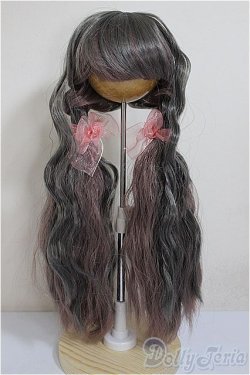 画像1: 8-9inch/ウィッグ　みさんとるーぷ 様製/インチ　BJD　MJD　ドール用 A-25-10-08-192-NY-ZA