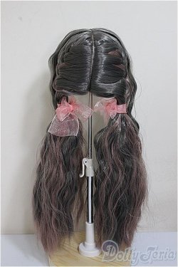 画像3: 8-9inch/ウィッグ　みさんとるーぷ 様製/インチ　BJD　MJD　ドール用 A-25-10-08-192-NY-ZA