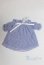 画像1: 幼SD/OF:Nine9Style様製 Smocking shoulder open blouse(Blue)/1/6　30ｃｍ　BJD　MJD　衣装　ドール用 A-25-10-15-083-NY-ZA (1)