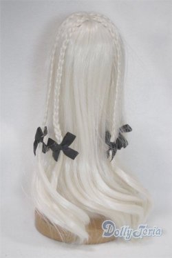 画像2: 8-9inch/ろぜんりあどーる様製 ウィッグ/インチ　BJD　MJD　ドール用 A-25-10-15-094-NY-ZA