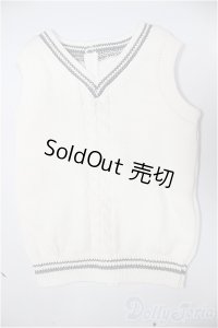 SDGrB＆SD13男の子/OF:スクールベスト(白) A-25-10-15-356-NY-ZA