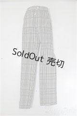 SDGrB＆SD13男の子/OF:チェックスラックス(灰) A-25-10-15-232-NY-ZA