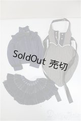 SDM/OF：ミスティックブルーローズ・ミニ/1/4　40ｃｍ　BJD　MJD　衣装　ドール用 A-25-10-22-136-NY-ZA