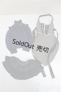 SDM/OF：ミスティックブルーローズ・ミニ/1/4　40ｃｍ　BJD　MJD　衣装　ドール用 A-25-10-22-136-NY-ZA