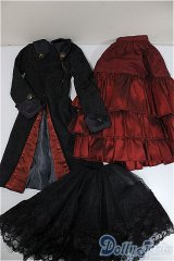 SD/OF:ドレス/1/3　60ｃｍ　BJD　MJD　衣装　ドール用 A-25-10-22-134-NY-ZA