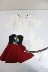 SD13女の子/OF:フォークロアオフショルセット/1/3　60ｃｍ　BJD　MJD　衣装　ドール用 A-25-10-22-127-NY-ZA