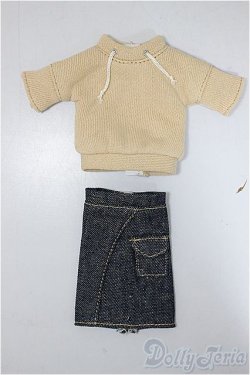 画像1: 22cmリトルファクトリー製/OF：2020年22cmサイズドレスコレクション-6月　No.0122/ファッションドール　衣装 A-25-10-22-189-NY-ZA