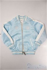 SDGｒ男の子/OF:スカジャン（水・蝶と鶴）/1/3　65ｃｍ　BJD　MJD　衣装　ドール用 A-25-10-29-215-NY-ZA