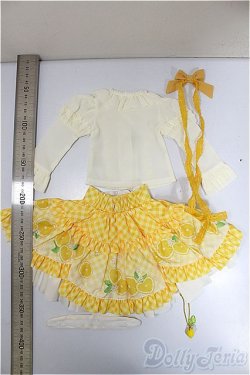 画像2: SDM/OF:レモンドレスセット・ミニ/1/4　40ｃｍ　BJD　MJD　衣装　ドール用 A-25-10-29-262-NY-ZA