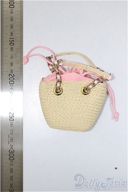 画像2: SD/OF：リボンかごバッグ/1/3　60ｃｍ　BJD　MJD　衣装　ドール用 A-25-10-29-325-NY-ZA
