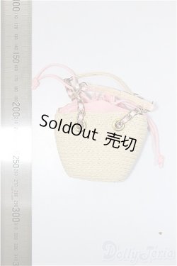 画像2: SD/OF：リボンかごバッグ/1/3　60ｃｍ　BJD　MJD　衣装　ドール用 A-25-10-29-325-NY-ZA