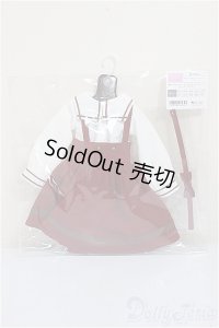SDM/OF:ボルドーサスペンダーセット・ミニ/1/4　40ｃｍ　BJD　MJD　衣装　ドール用 A-25-10-29-337-NY-ZA