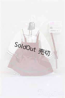 画像1: SDM/OF:ボルドーサスペンダーセット・ミニ/1/4　40ｃｍ　BJD　MJD　衣装　ドール用 A-25-10-29-337-NY-ZA