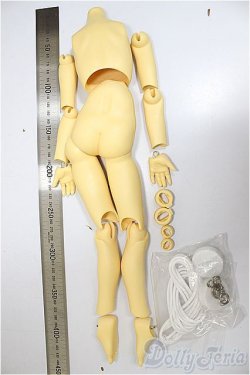 画像2: MSD女の子/ボディ　未組立/BJD　球体関節人形 A-25-11-5-257-NY-ZA