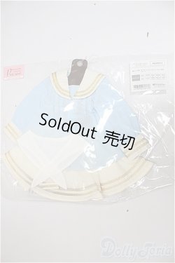 画像1: セーラースカートセット（エクリュ）・ミニ/1/4　40ｃｍ　BJD　MJD　衣装　ドール用 A-25-11-05-298-NY-ZA