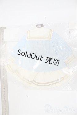 画像2: セーラースカートセット（エクリュ）・ミニ/1/4　40ｃｍ　BJD　MJD　衣装　ドール用 A-25-11-05-298-NY-ZA