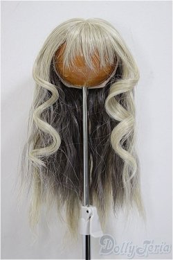 画像1: 6-7inch/a NIght・matel製 ウィッグ/インチ　BJD　MJD　ドール用 A-25-11-5-314-NY-ZA