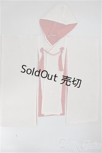 SDM/OF:白無垢/1/4　40ｃｍ　BJD　MJD　衣装　ドール用 A-25-11-12-188-NY-ZA