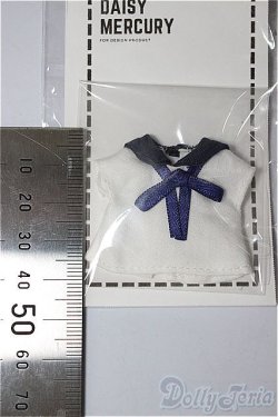 画像2: オビツ11/OF:セーラートップス　DAISY MERCURY様製/1/12サイズ　ドール用 A-25-11-12-231-NY-ZA