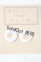 14ｍｍ/レジンアイ　海月座様製/ドール用　アイ A-25-11-12-392-NY-ZA