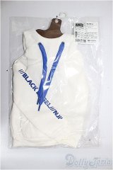 SDGrB＆SD13男の子/OF:ハイネックパーカー(ホワイト)/1/3　65ｃｍ　BJD　MJD　衣装　ドール用 A-25-11-19-156-NY-ZA