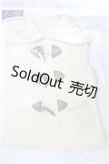 SD/OF:ダッフルコート（ベージュ）/1/3　60ｃｍ　BJD　MJD　衣装　ドール用 A-25-11-12-398-NY-ZA