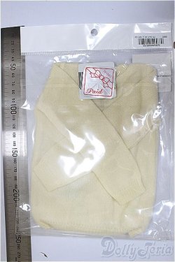 画像2: SD/OF:スクールカーディガン（クリーム）/1/3　60ｃｍ　BJD　MJD　衣装　ドール用 A-25-11-12-394-NY-ZA