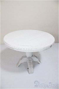 1/6サイズドール/家具:ラウンドテーブル/ A-25-11-26-129-NY-ZA