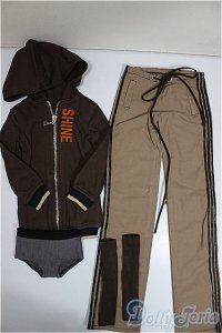 SDGrB＆SD13男の子/OF:衣装セット/1/3　65ｃｍ　BJD　MJD　衣装　ドール用 A-25-11-26-177-NY-ZA