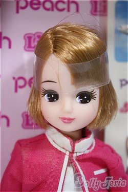 画像1: リカちゃん/博品館オリジナル Peach CAリカちゃん/BJD　球体関節人形 A-25-11-26-169-NY-ZA