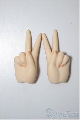 DD/ハンドパーツ・フレッシュ/BJD　球体関節人形 A-25-11-26-221-NY-ZA