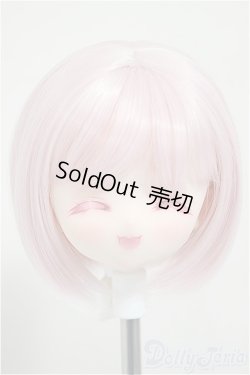 画像1: imomodoll/なにぬねこみや様製 Emptyヘッドカスタム+ウィッグ/BJD　球体関節人形 A-25-11-26-202-NY-ZA