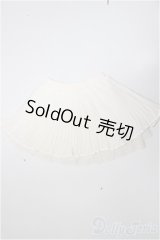 DD/OF:シフォンプリーツスカート（白）/0 A-25-12-03-123-NY-ZA